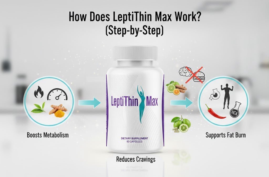 LeptiThin Max -1 bottle  how does  image